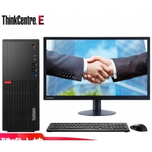 联想ThinkCentre E76P九代酷睿i5-9400F六核2G独显商用办公设计制图台式机电脑 主机+21.5英寸高清显示器 i5-9400F 8G 1TB机械 2G独显